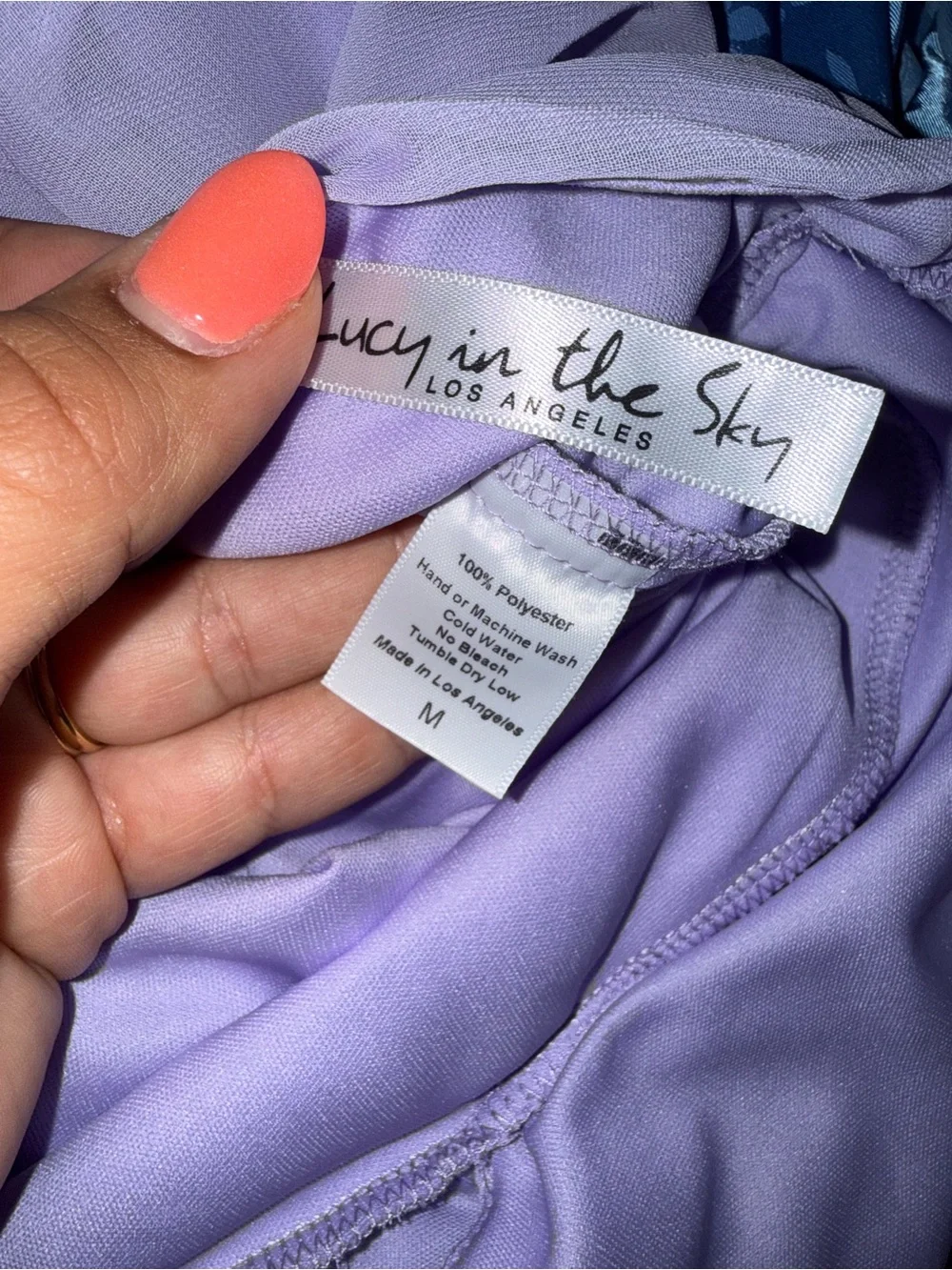 Lucy in the Sky lilac halter